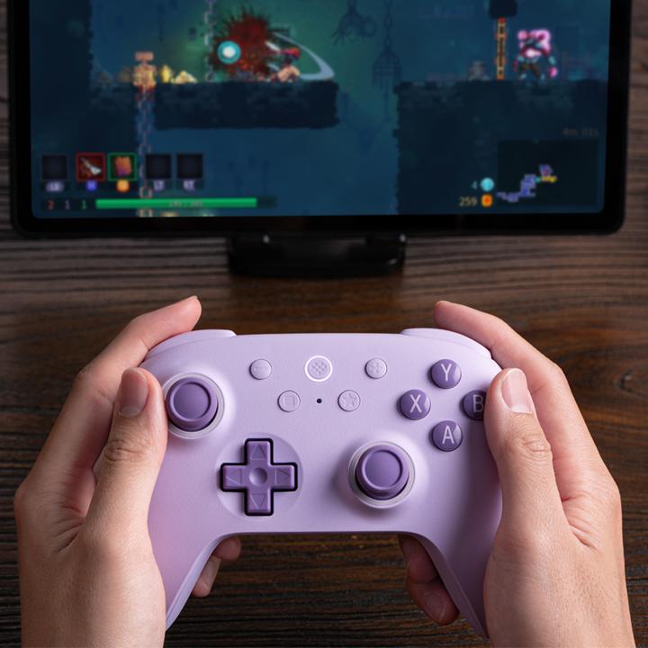 Actual product image 8bitdo Ultimate 2C Wireless (peach/light yellow, for Windows & Android) (Android, Windows)