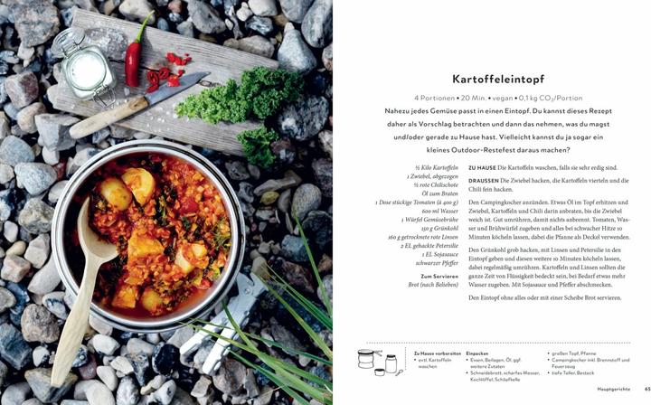 Image du produit Nachhaltig Kochen für draussen und unterwegs (Allemand, Hanna Olvenmark, 2024)