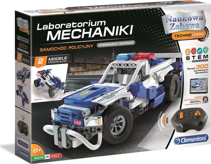 Produktbild Clementoni Science-Kit-Polizei-RC-Auto