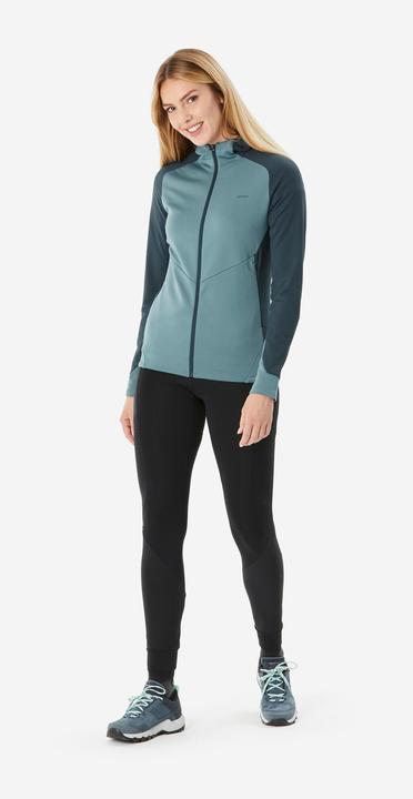 Actual product image Quechua Fleece jacket ladies hiking light - MH520 pink (M)