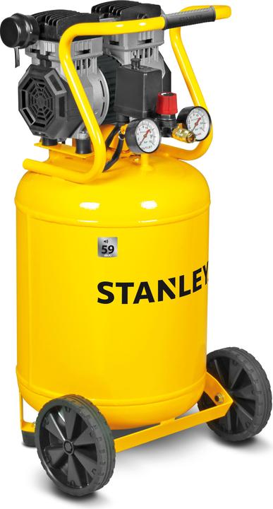 Stanley Silent Vertikal-Kompressor (8 Bar, 50 l)