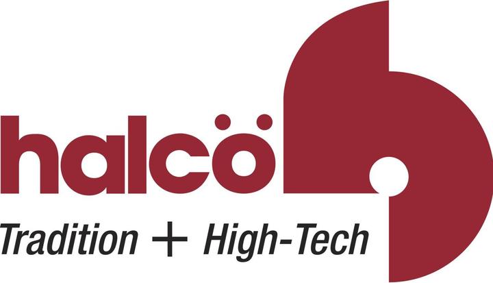 Actual product image Halcö Drill-in hinge for casing doors, 16 mm, black steel