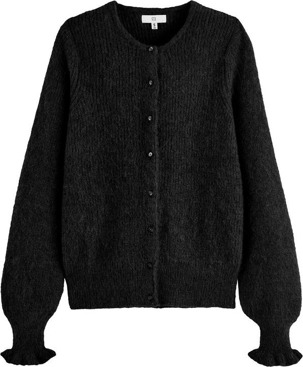 La Redoute Collections Strickjacke mit Rundhals (XXL)