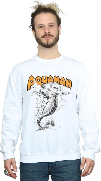 Produktbild Aquaman Mono Action Pose Sweatshirt (L)