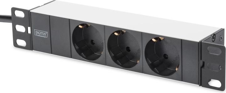Actual product image Digitus Network Set - 254 mm (10") - 6U, 312 x 300 mm (W xD) (6 RU, 10 inch rack)