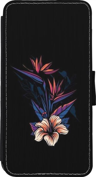 Actual product image PhoneLook Cover Wallet black Dark Flowers (Apple iPhone 11 Pro Max)