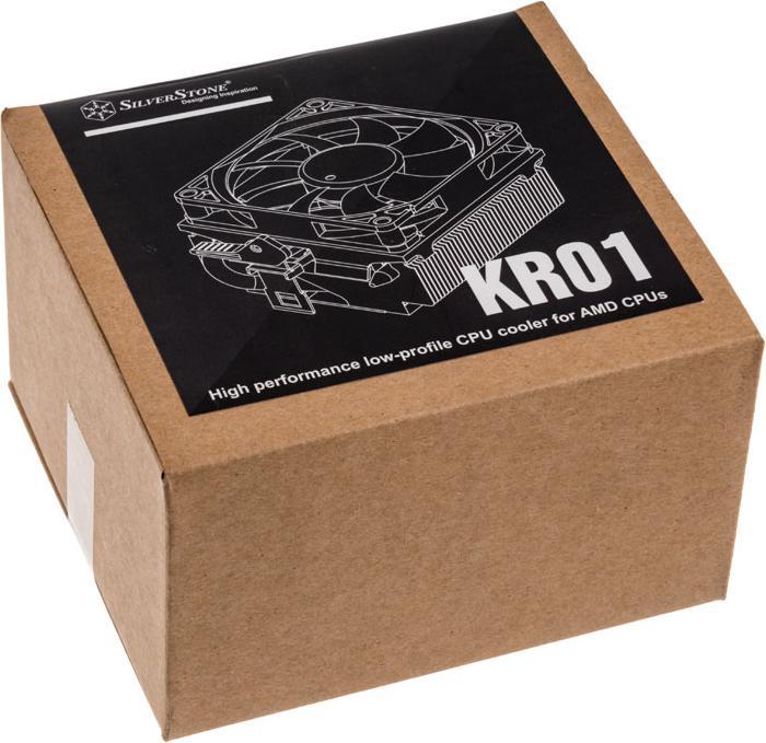 Immagine prodotto Silverstone SST-KR01 - Raffreddatore per processori Kryton, a basso profilo - 80 mm (54 mm)