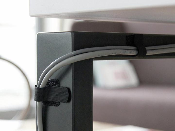 Immagine prodotto Label-the-cable Fascette da parete in velcro LTC, confezione da 10 pezzi (Fascette in plastica, 90 mm, 10 pz.)