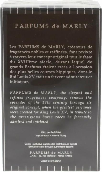 Nutritional values and ingredients Parfums de Marly Pegasus (Eau de parfum, 125 ml)