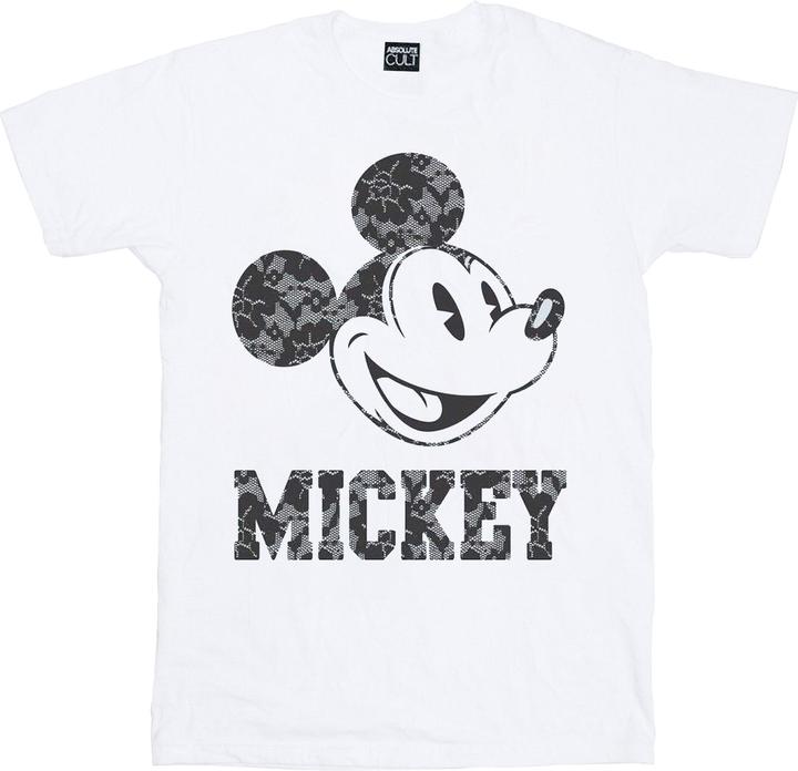 Immagine prodotto Disney Mickey Mouse Laces Maglietta Ampia Donna (M)