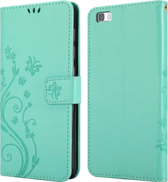 Produktbild Cadorabo Flower Book Cover (Huawei P8 Lite)