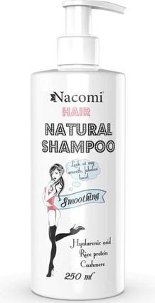 Nacomi Shampoing naturel pour cheveux Smoothing Smoothing And Moisturizing Hair Shampoo 250Ml (250 ml, Shampoing liquide)