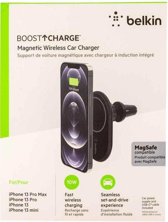 Immagine prodotto Belkin Magnetic Wireless Car Charger