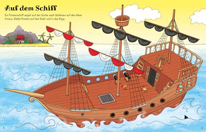 Image du produit Mon premier livre d'autocollants : Pirates