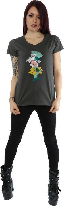 Actual product image Disney Womens/Ladies Classic Mad Hatter Cotton T-Shirt (XXL)
