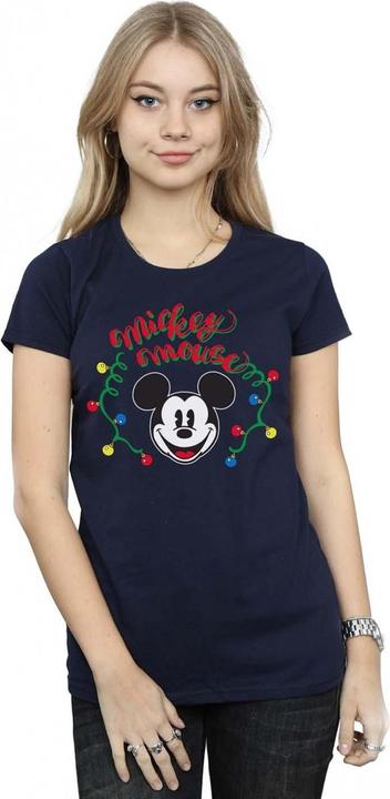 Produktbild Disney Mickey Mouse Christmas Light Bulbs TShirt (L)