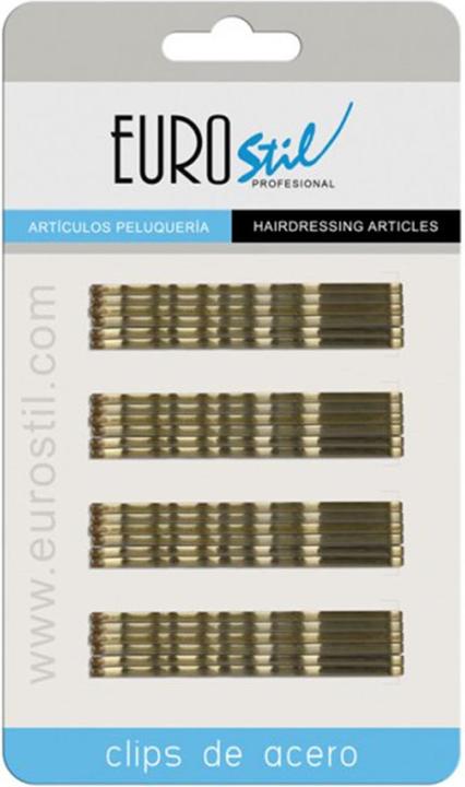 Produktbild Caso Clips De Acero - 70mm Bronze - Eurostil 70mm Bronze (1 Stk.)