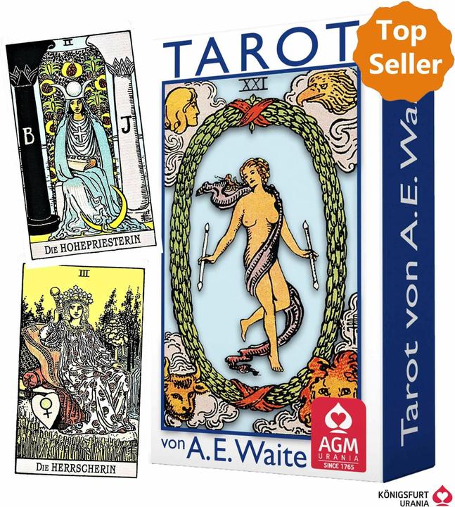 Actual product image Tarot von A.E. Waite (German, Pamela Colman Smith, Arthur Edward Waite, 2017)