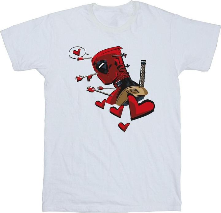 Image du produit - T-shirt DEADPOOL LOVE ARROW - Fille (140, 146)