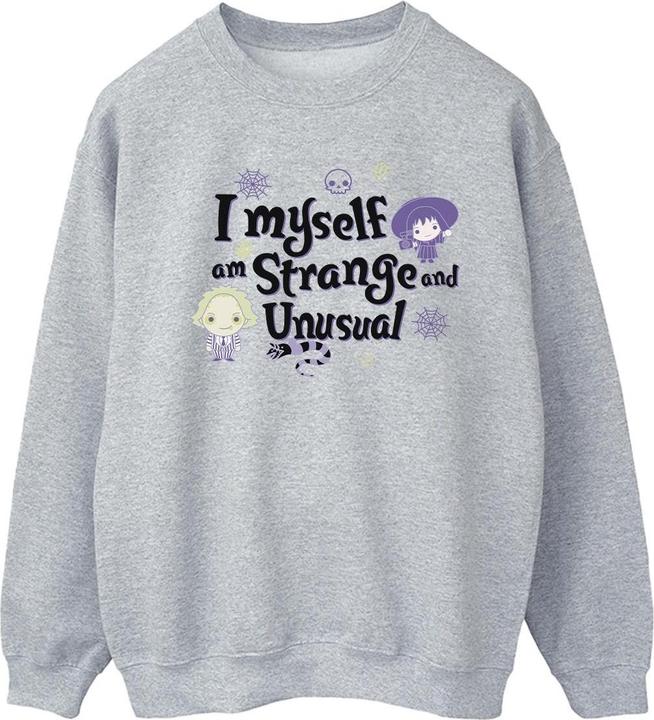 Beetlejuice I Myself Am Strange And Unusual Sweatshirt