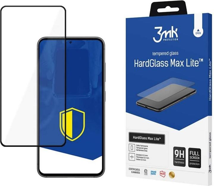 Actual product image 3MK Hardglass Max Lite Screen Protector (1 Piece, Samsung Galaxy A23 5G)