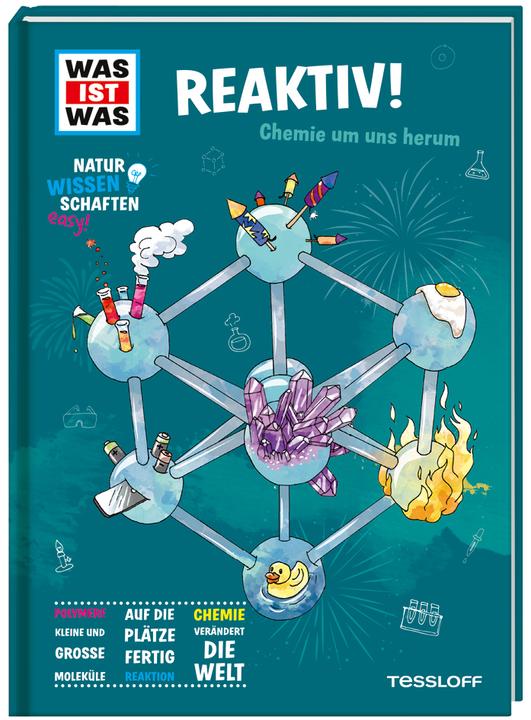 Immagine prodotto Tessloff WAS IST WAS Naturwissenschaften easy! Chemie. Reaktiv! (Tedesco, Dr. Manfred Baur, 2022)