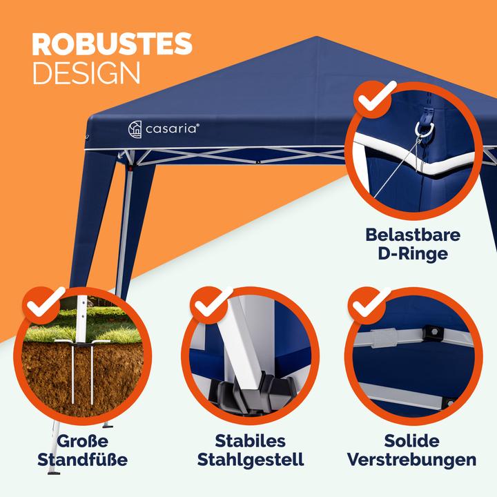Image du produit Casaria Tonnelle de jardin pliante (300 cm, 300 cm)