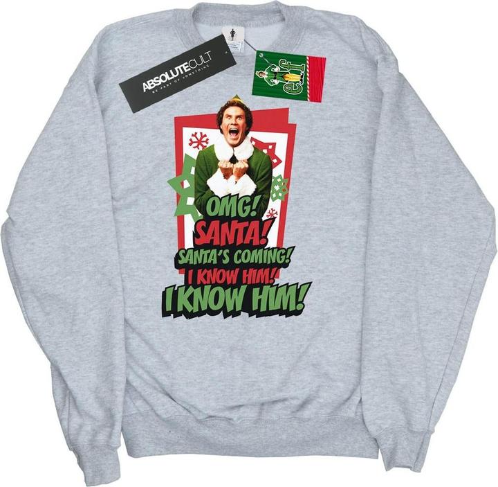 Produktbild Elf OMG Santa Sweatshirt Mädchen (152, 158)