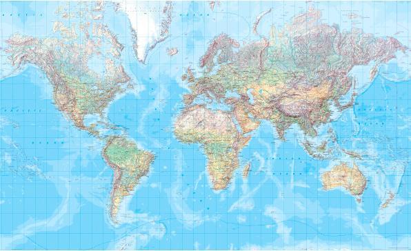 Image du produit Plano carte du monde