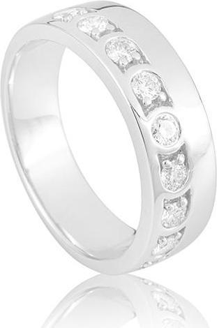 Image du produit Breuning BAGUE - BRILLE. 0,45 Ct. H/si (55, Or 585/14 K)