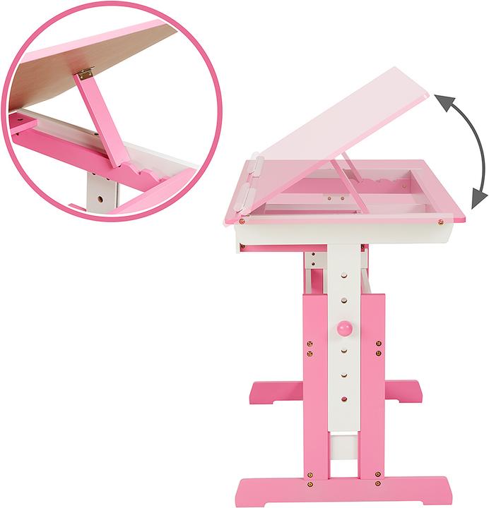 Produktbild tectake Schreibtisch (109 x 55 x 94 cm)