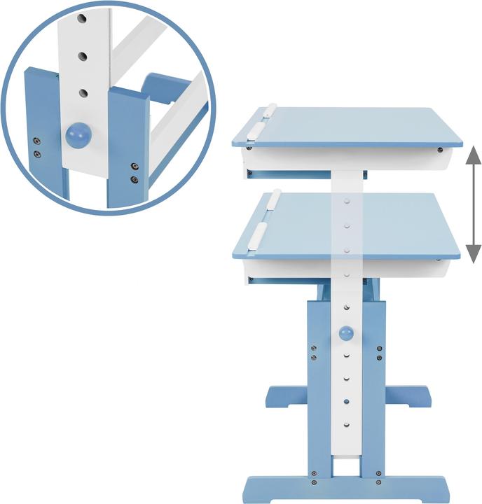 Actual product image tectake Desk