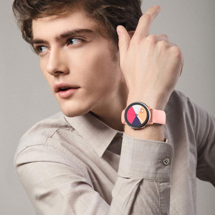 Actual product image Cadorabo Wristband for Samsung Galaxy Gear (22 mm, Silicone)