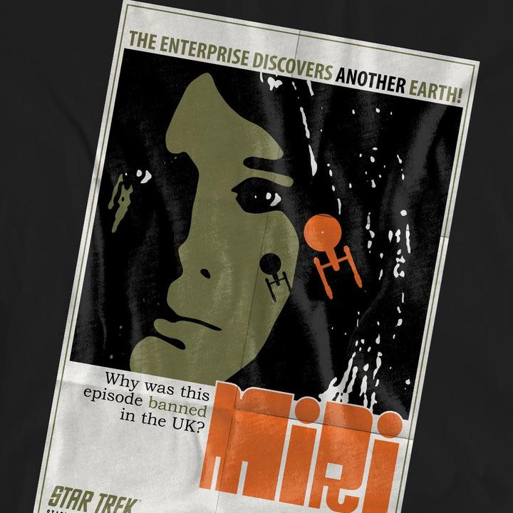 Actual product image Unisex Adult The Original Series Episode 8 T-Shirt (XXL)