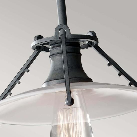 Produktbild Elstead Lighting Urban Renewal Hängeleuchte E27 Verwittertes Zink (E27)