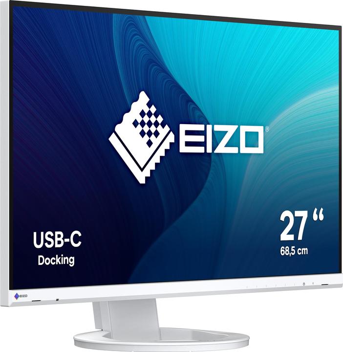 Produktbild Eizo 68.5cm (27") EV2720-WT 16:9 HDMI+DP+USB-C IPS white (2560 x 1440 Pixel, 27")