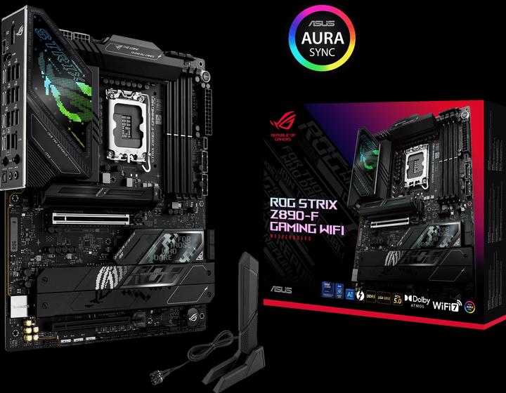 Produktbild ASUS ROG STRIX Z890-F GAMING WiFi (LGA 1851, Intel Z890, ATX)