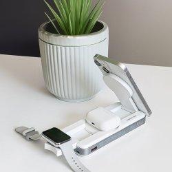 Produktbild Forever kabellose Powerbank MATB-300 10000 mAh 3in1 weiss (10000 mAh, 15 W)