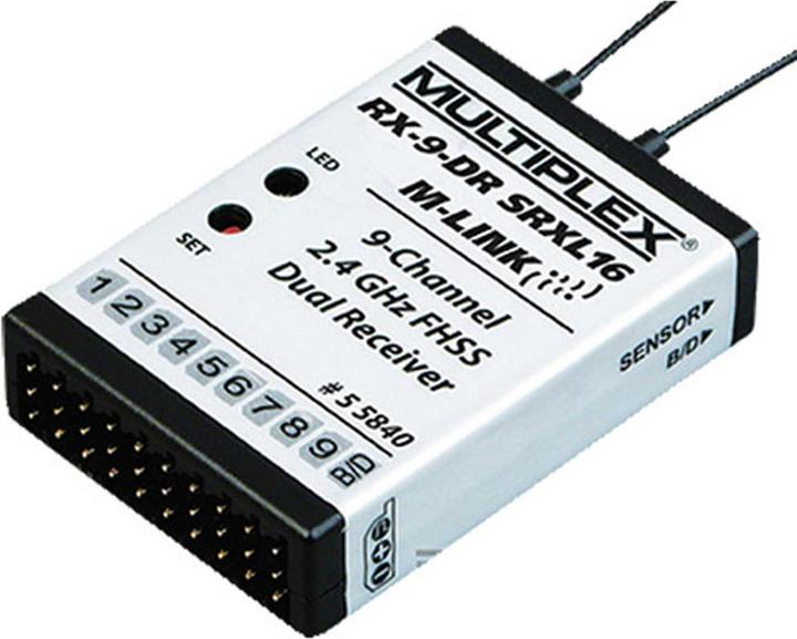 Immagine prodotto Multiplex Ricevitore RX-9-DR SRXL16 M-Link