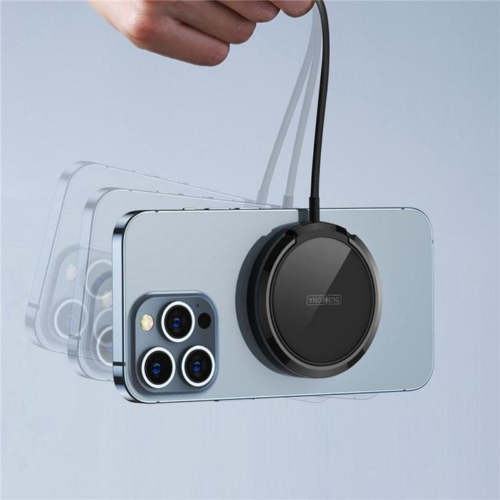 Image du produit Duzzona Dux Ducis Ä®kroviklis belaidis W1 MagSafe baltas (15 W)
