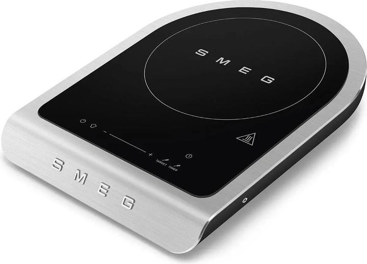 Actual product image Smeg PIC01BLMEU Table-top induction hob, black, aluminium