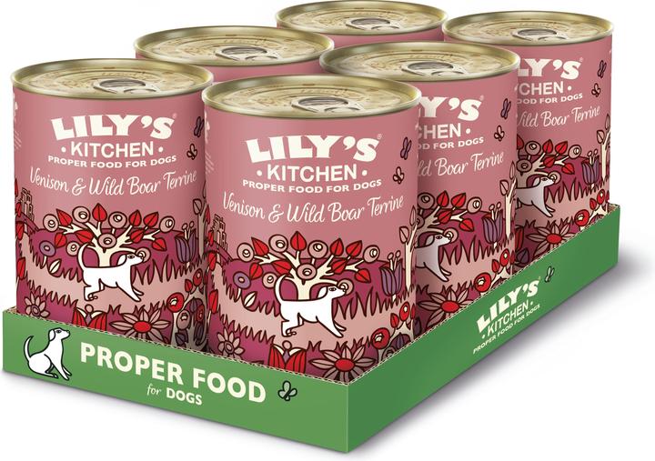 Image du produit Lily's Kitchen Terrine (Adulte, Junior, Senior, 6 pcs, 400 g)