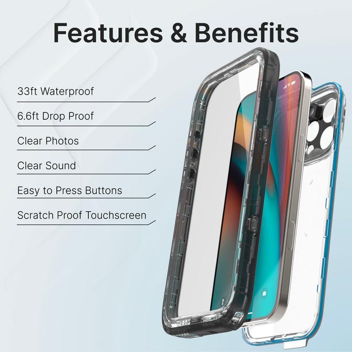 Actual product image Catalyst Total Protection Case - Wasserdichtes (10m) und Schock (Apple iPhone 16 Pro Max)