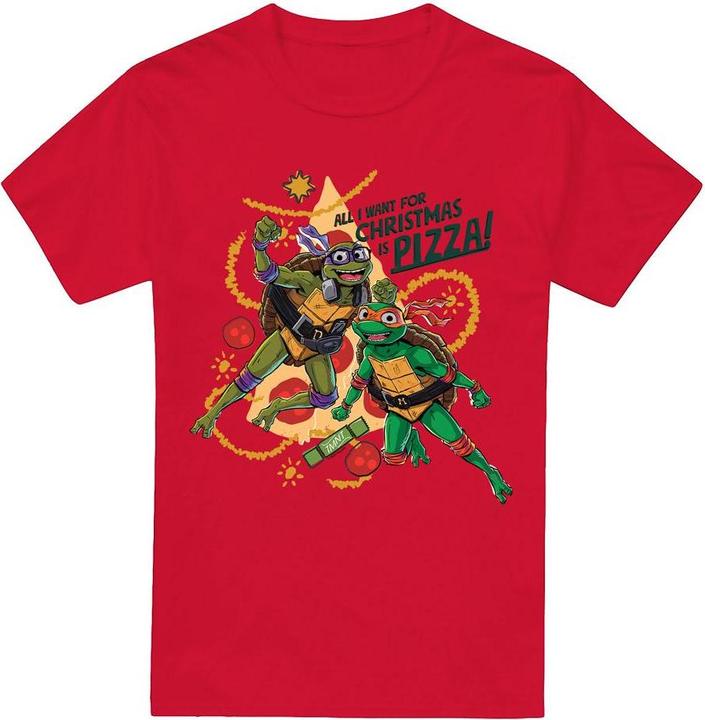 Produktbild Teenage Mutant NT TShirt weihnachtliches Design (M)
