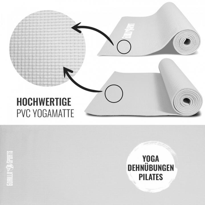 Produktbild Gorilla Sports Yogamatte (5 mm)