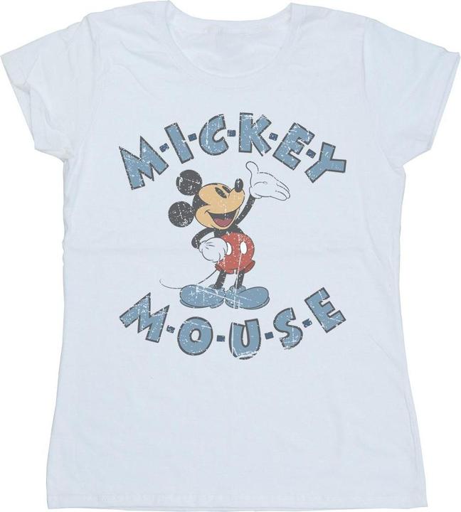 Actual product image Disney Womens/Ladies Mickey Mouse Dash Cotton T-Shirt (S)