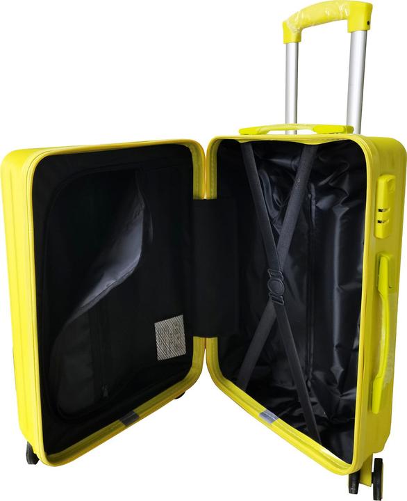 Image du produit NTK-Collection Hartschalenkoffer 4er-Set Mabell Gelb (115 l, Bagage à main (jusqu'à 50l), M (50 - 90l), L (90 - 115l), XL (à partir de 115l))