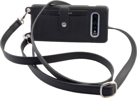 Image du produit Mike Galeli Coque arrière Lenny avec sangle noire (Samsung Galaxy S10+)