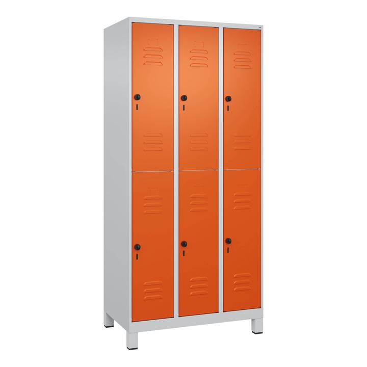 Orange pure, Gris clair