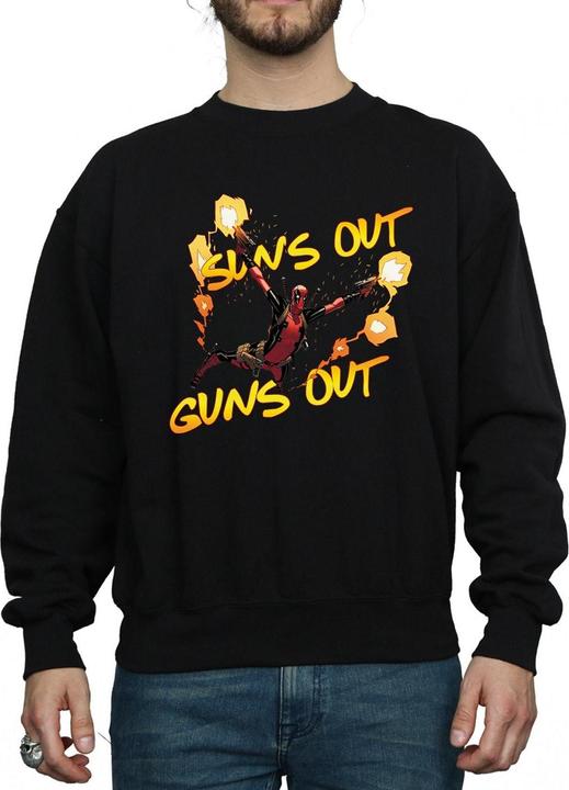 Image du produit - Sweat DEADPOOL SUN'S OUT GUNS OUT - Homme (S)